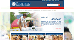 Desktop Screenshot of goddardschool.com